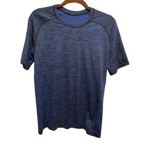 Lululemon Metal Vent Tech Stretch Your Head Short Sleeve T Shirt Size Small